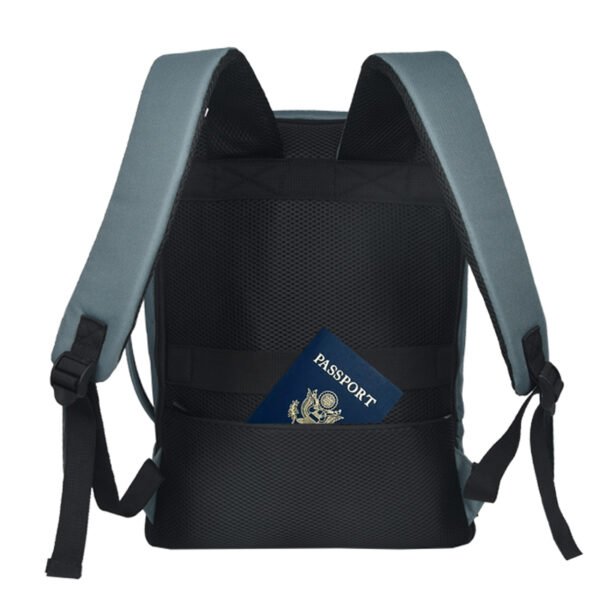 CabinFly Bellanca 40x30x10cm Expandable to 40x30x15cm Backpack Personal Item Cabin Bag Carry-on BlueFor Lufthansa, airBaltic, Austrian Airlines, Brussels Airlines, Swiss International Airlines - Image 4