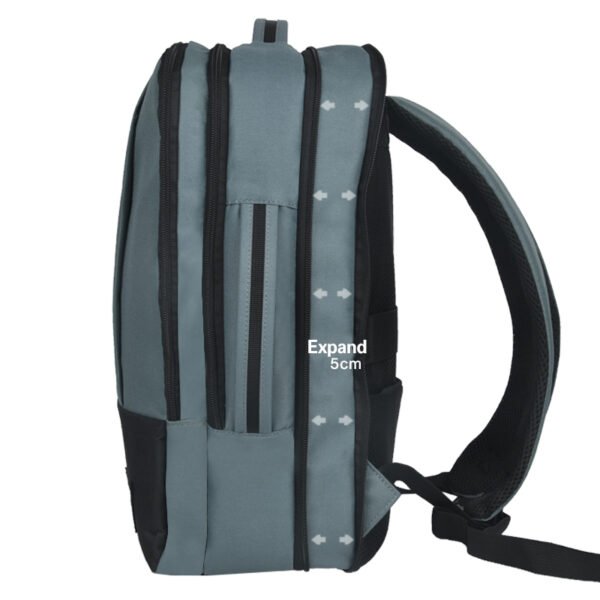 CabinFly Bellanca 40x30x10cm Expandable to 40x30x15cm Backpack Personal Item Cabin Bag Carry-on BlueFor Lufthansa, airBaltic, Austrian Airlines, Brussels Airlines, Swiss International Airlines - Image 6