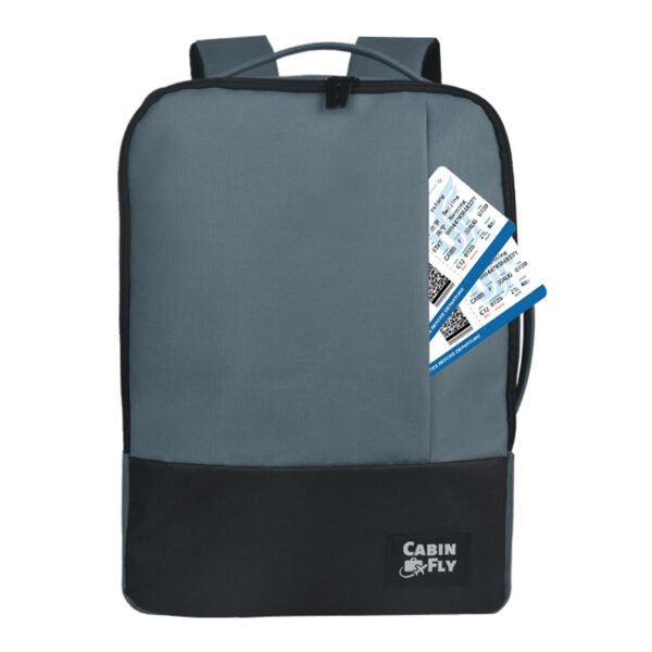 CabinFly Bellanca 40x30x10cm Expandable to 40x30x15cm Backpack Personal Item Cabin Bag Carry-on BlueFor Lufthansa, airBaltic, Austrian Airlines, Brussels Airlines, Swiss International Airlines - Image 5