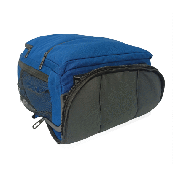 CabinFly Aircruiser Hybrid 40x30x20 Backpack with Wheels For Ryanair Wizzair Transavia Vueling Carry-on Luggage Blue - Image 12