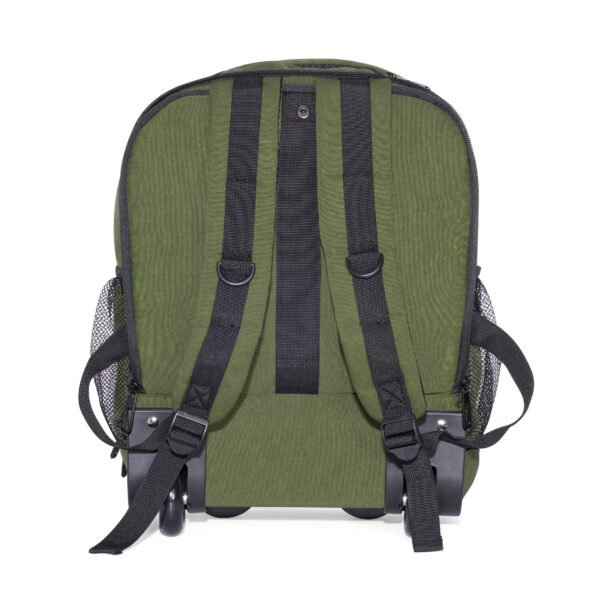 CabinFly Aircruiser Hybrid 40x30x20 Ryanair and Wizzair Backpack with Wheels Carry-on Luggage For Transavia and Vueling Green - Image 8