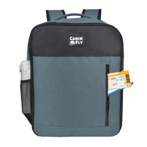 CabinFly Pacemaker Ryanair Backpack 40x30x20 cm Wizzair Vueling Transavia Blue Carry-on Cabin Bag Luggage 24 Liters