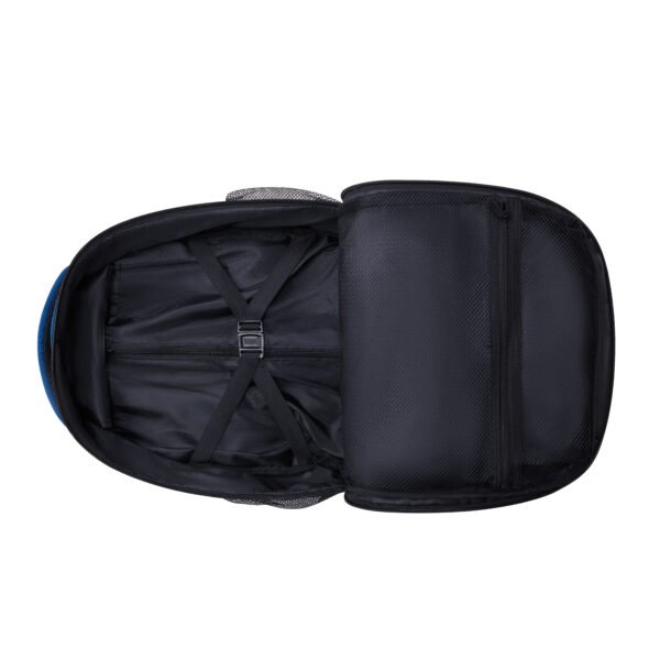 CabinFly Aircruiser Hybrid 40x30x20 Backpack with Wheels For Ryanair Wizzair Transavia Vueling Carry-on Luggage Blue - Image 6