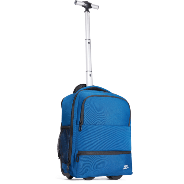 CabinFly Aircruiser Hybrid 40x30x20 Backpack with Wheels For Ryanair Wizzair Transavia Vueling Carry-on Luggage Blue