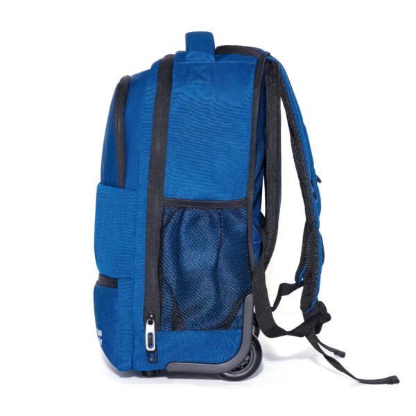 CabinFly Aircruiser Hybrid 40x30x20 Backpack with Wheels For Ryanair Wizzair Transavia Vueling Carry-on Luggage Blue - Image 3