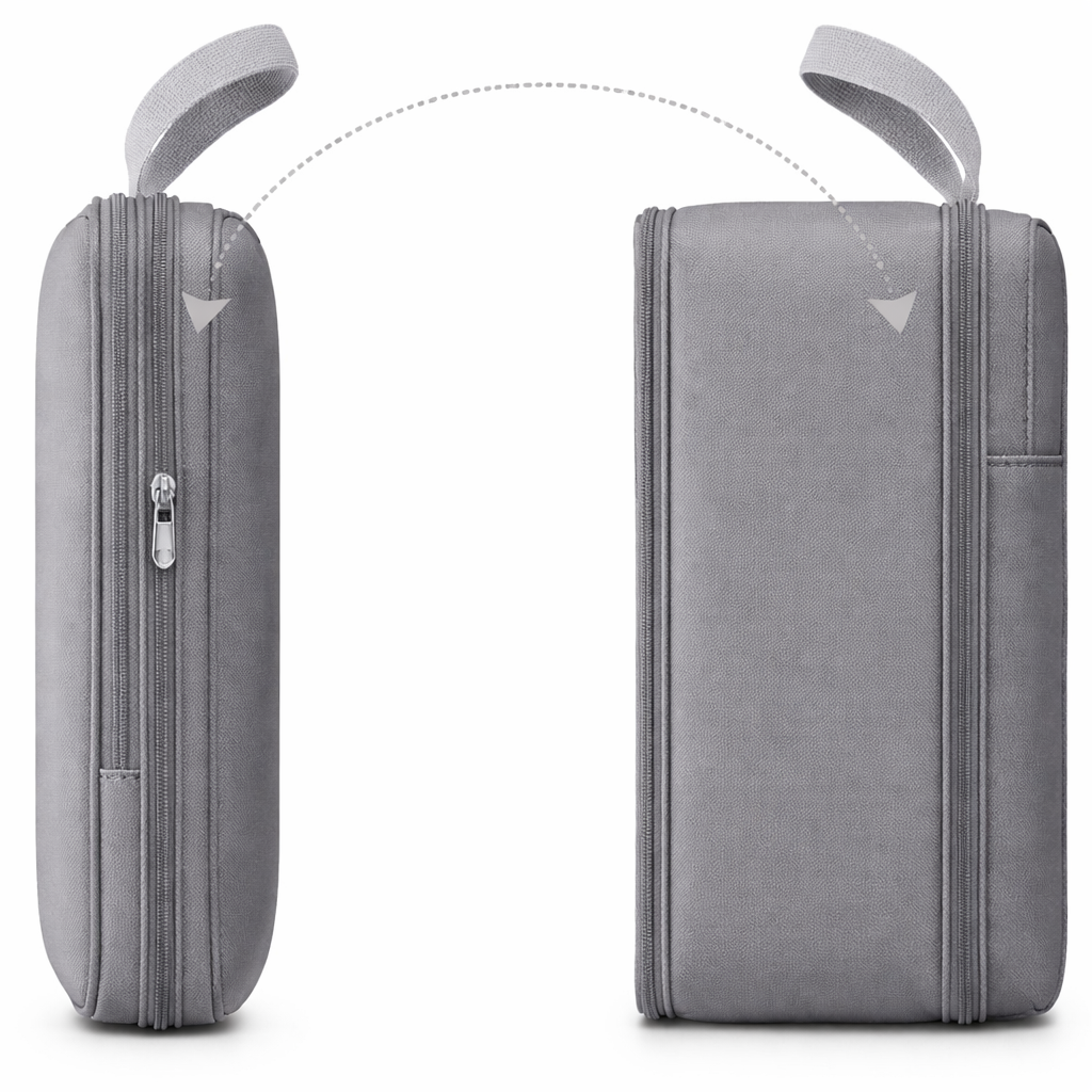 3 pcs Compression Packing Cubes Grey - Image 2